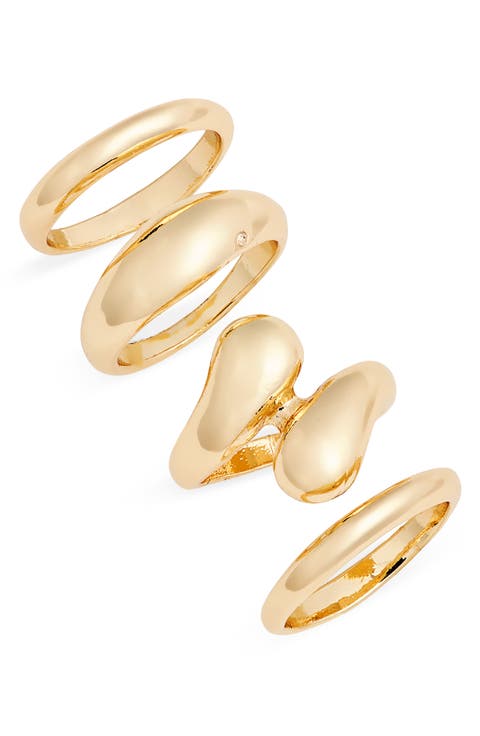 Set of 4 Mixed Rings