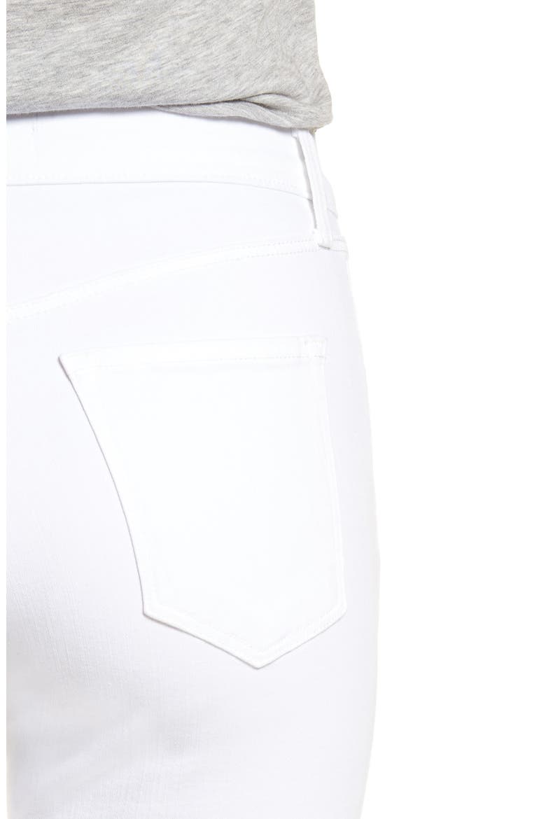 Maria High Waist Skinny Jeans, Alternate, color, WHITE