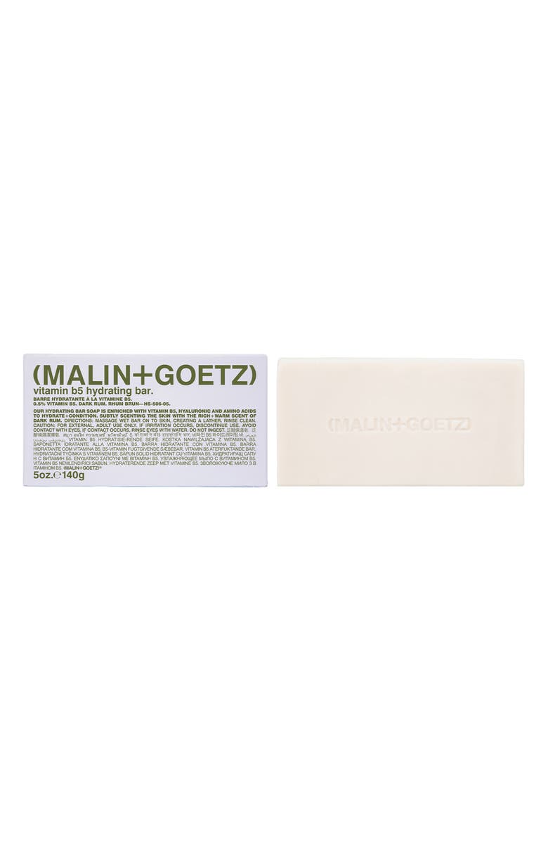 MALIN+GOETZ Vitamin B5 Hydrating Bar in Dark Rum, Main, color, Natural
