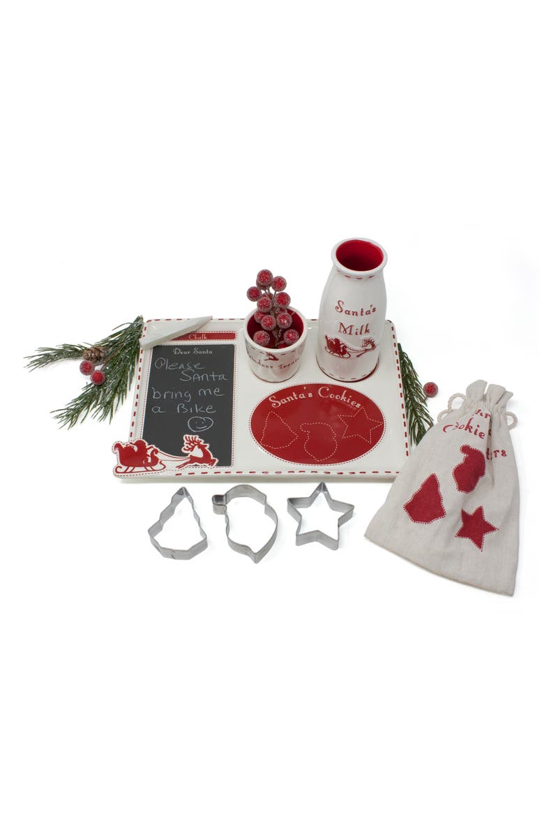 Child to Cherish Santa's Milk & Cookies Set, Alternate, color, 