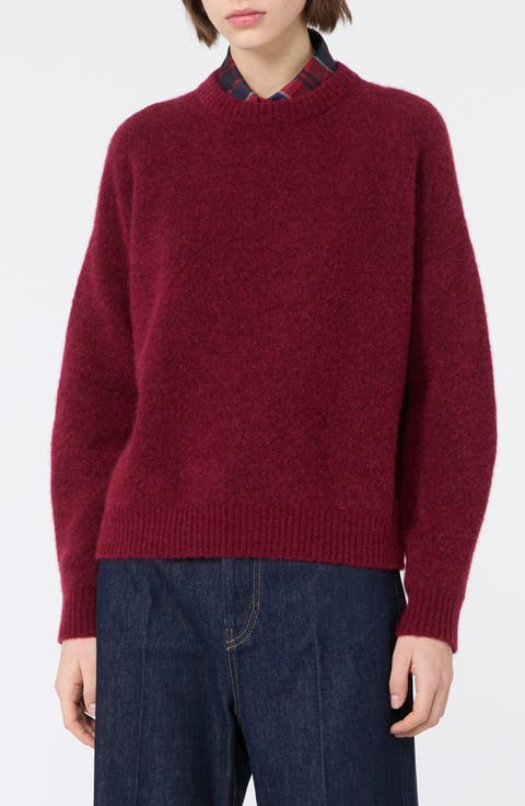 Alpaca Blend Crewneck Sweater