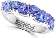 EFFY Sterling Silver Tanzanite Band Ring