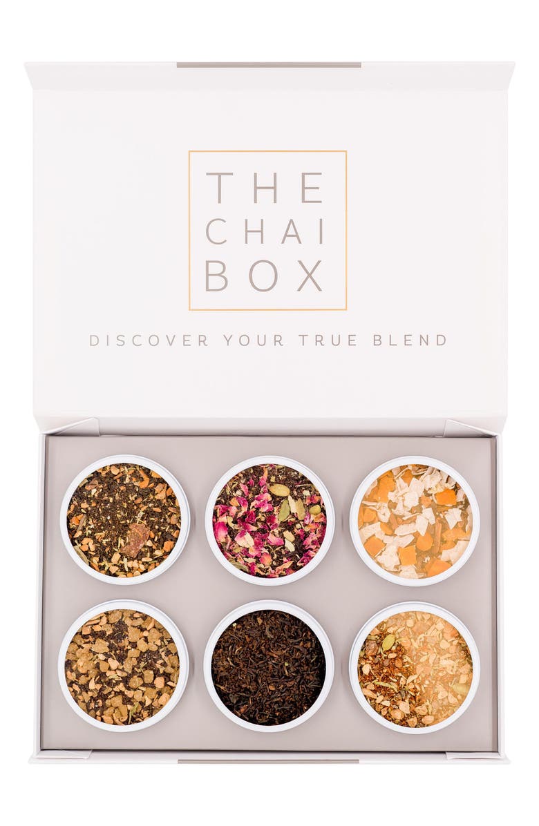 The Chai Box Chai Sampler Gift Set, Main, color, 