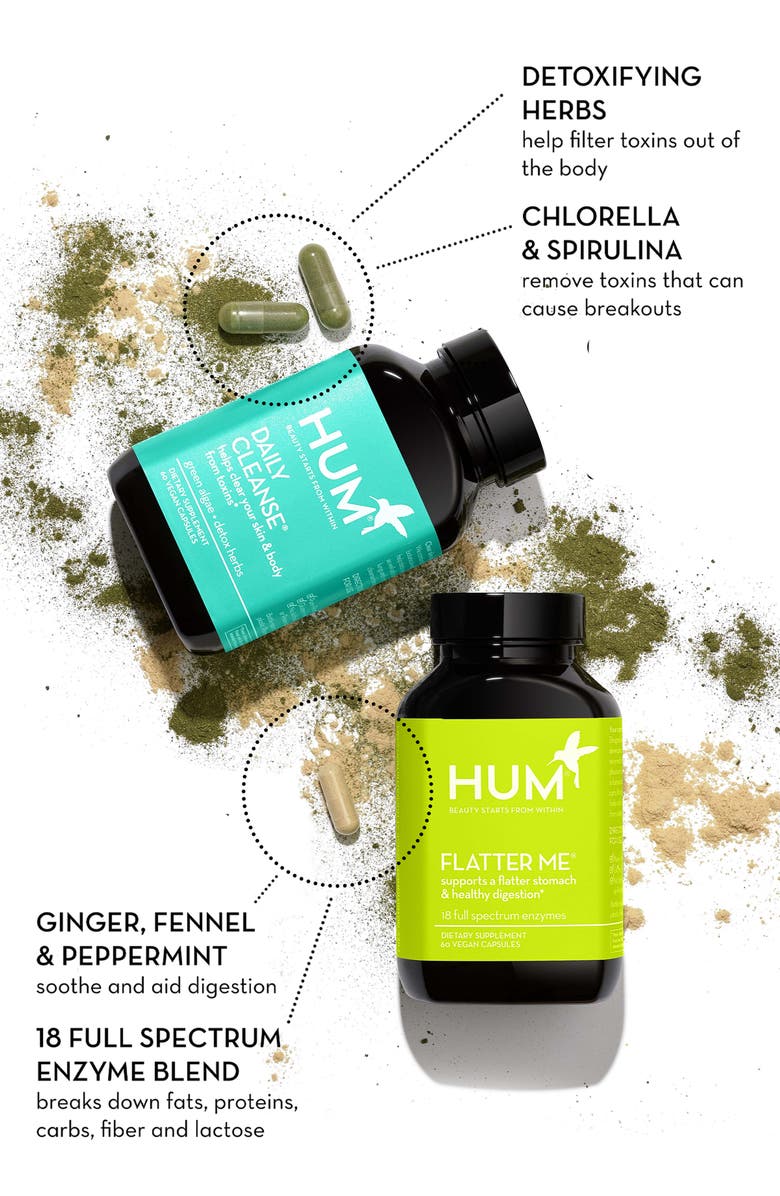 Hum Nutrition Detox & Debloat Supplement Duo Set USD $52 Value, Alternate, color, 