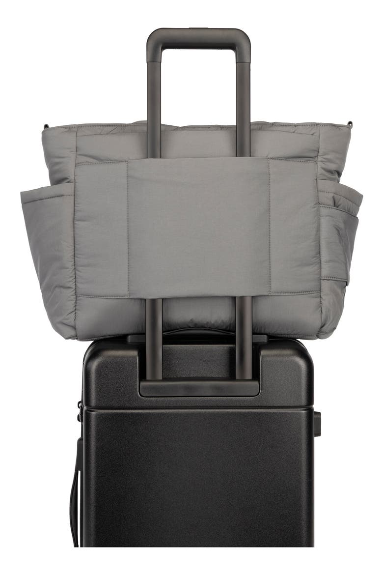 Diaper Tote with Laptop Sleeve, Alternate, color, SLATE