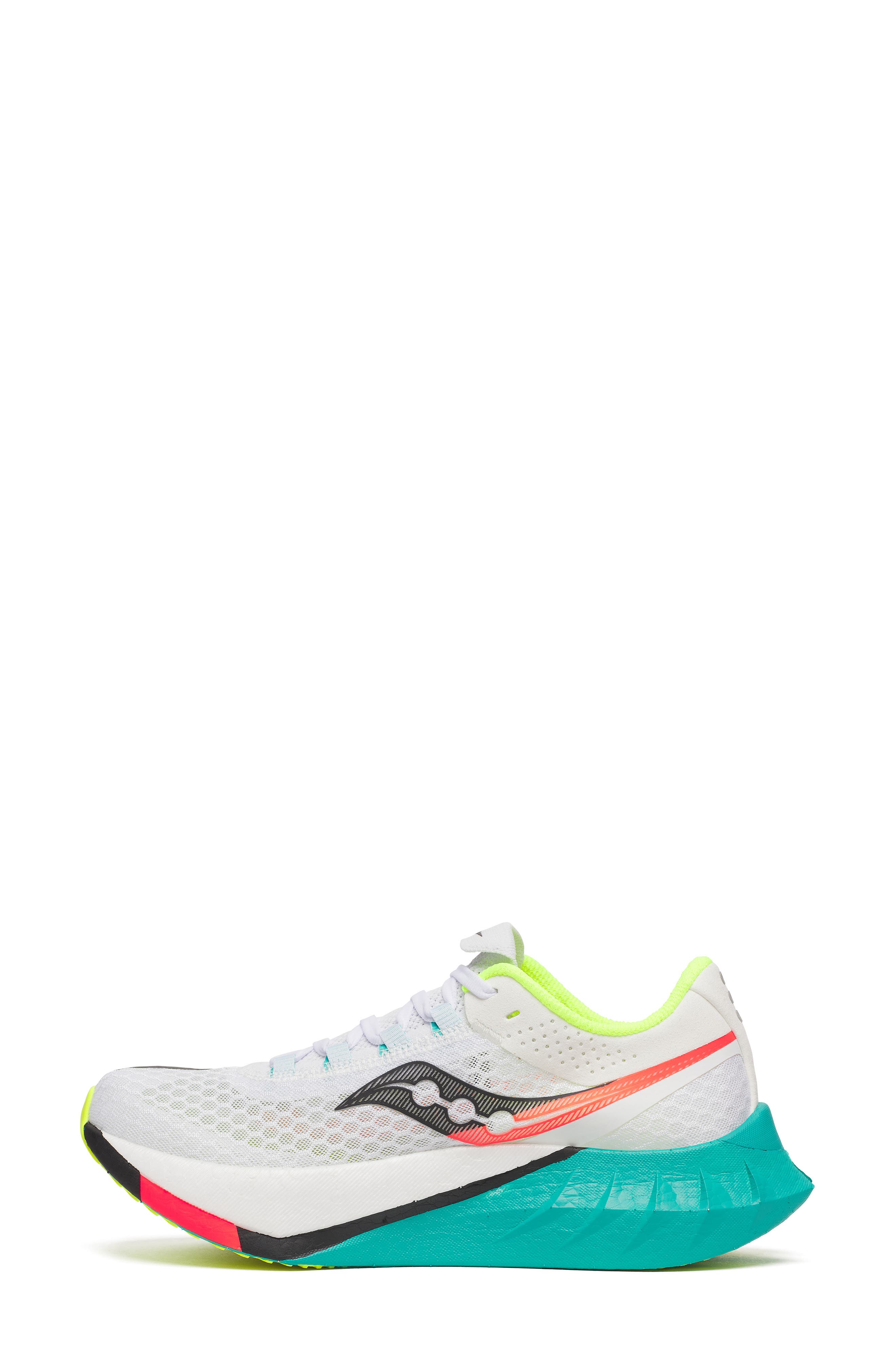 Saucony Endorphin Pro 4 Racing Shoe, Alternate, color, White/ Mutant