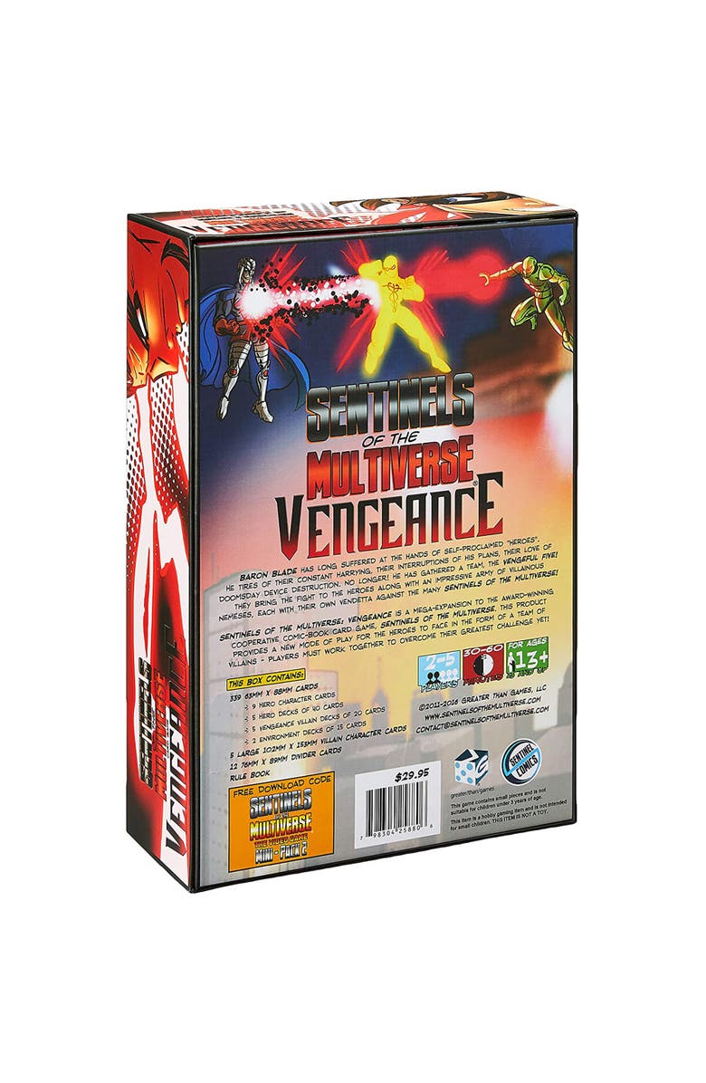 Greater Than Games, LLC Sentinels of The Multiverse Vengeance, Alternate, color, Multicolored