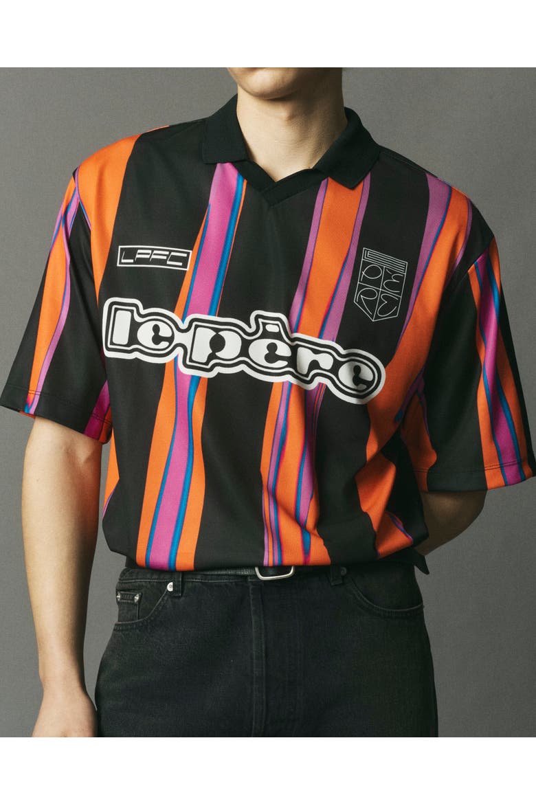 FC Amado Kit, Alternate, color, Red/Black Stripe