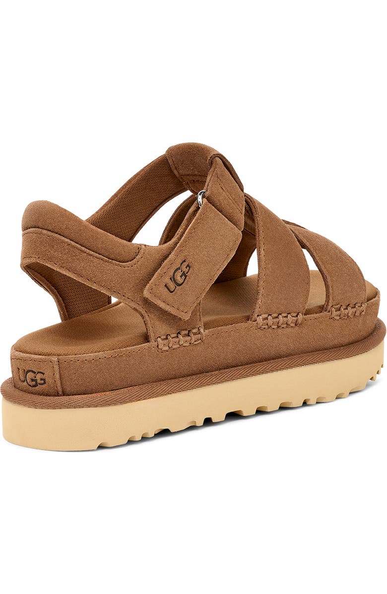 UGG<sup>®</sup> Goldenstar Strappy Platform Sandal, Alternate, color, Che