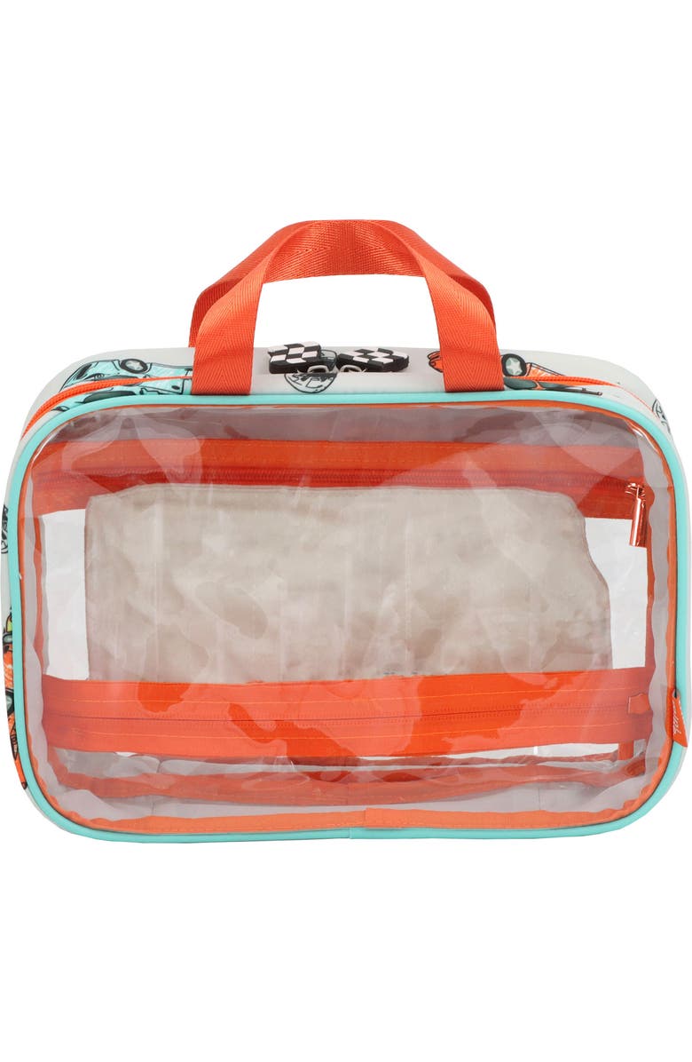 MYTAGALONGS Kids' Mini Madrid Clear Hand Case, Main, color, Grey