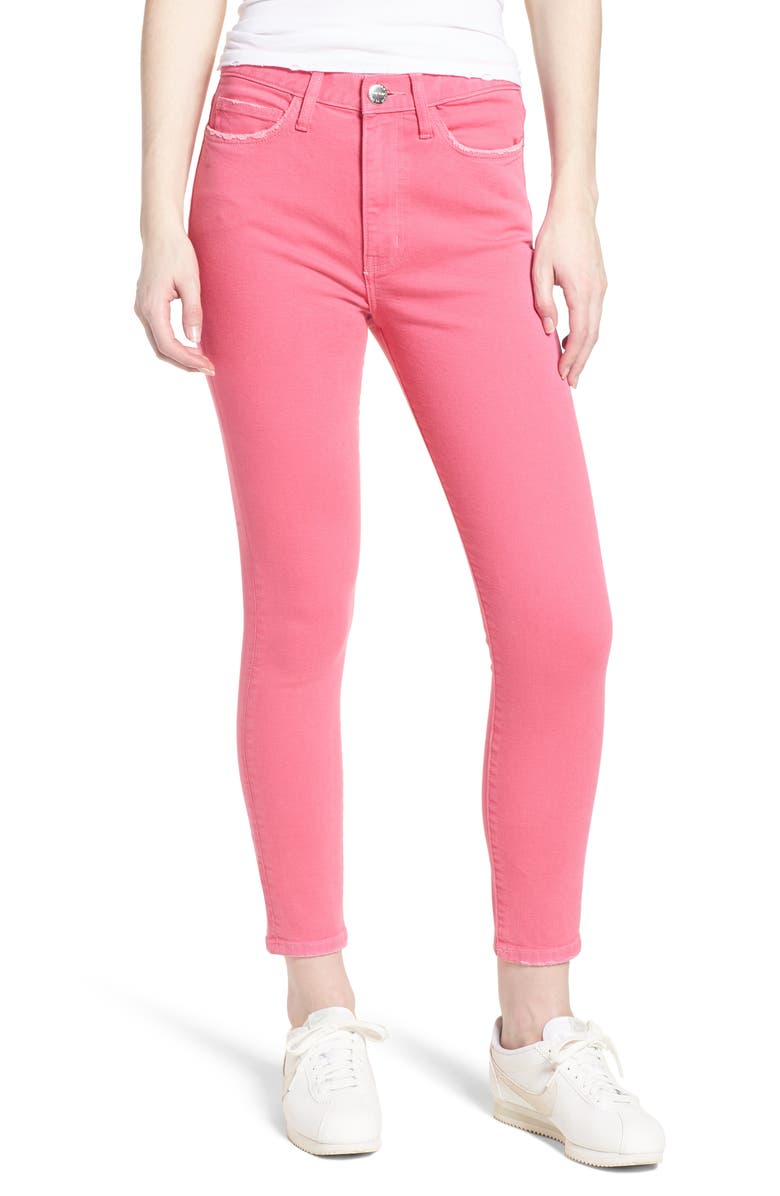 Current/Elliott The Ultra High Waist Ankle Skinny Jeans, Main, color, 