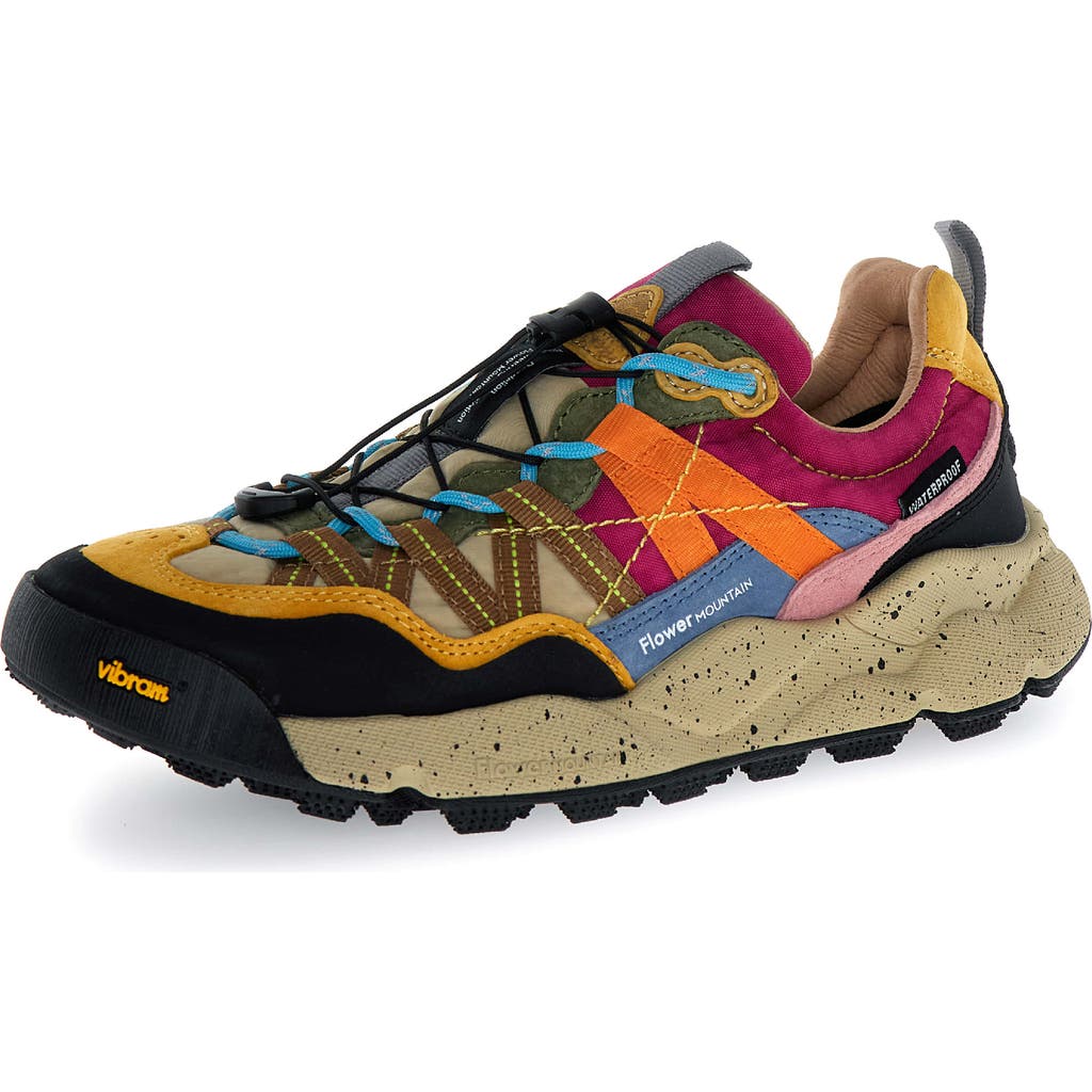 Flower Mountain Iwano 2 Waterproof Hiking Shoe In Multi