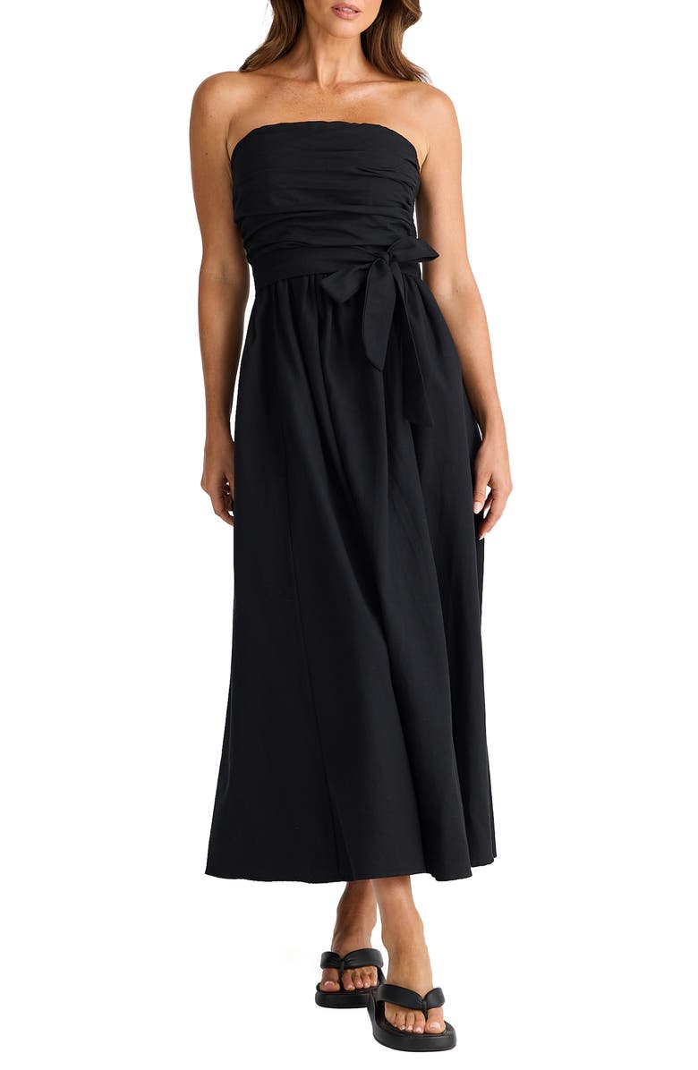 Brave+True Avalon Strapless Maxi Dress, Alternate, color, 