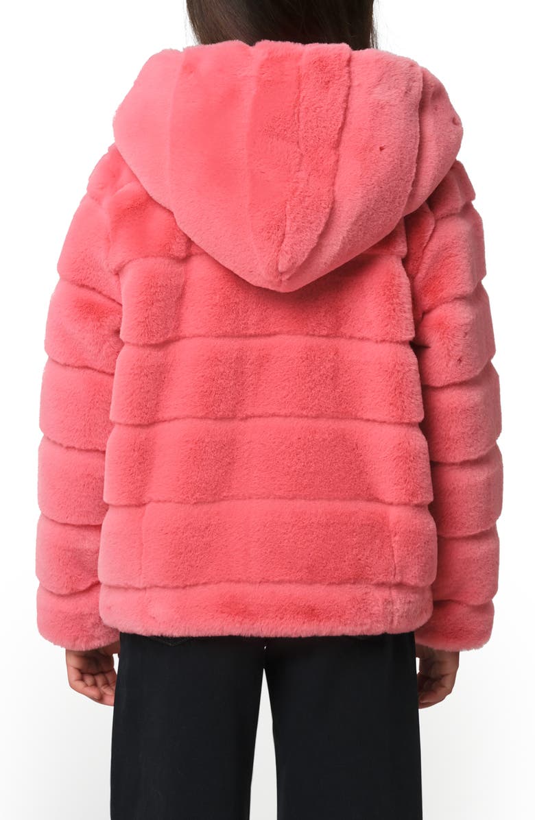 Apparis Kids' Goldy Recycled Polyester Pluche<sup>™</sup> Faux Fur Coat, Alternate, color, 