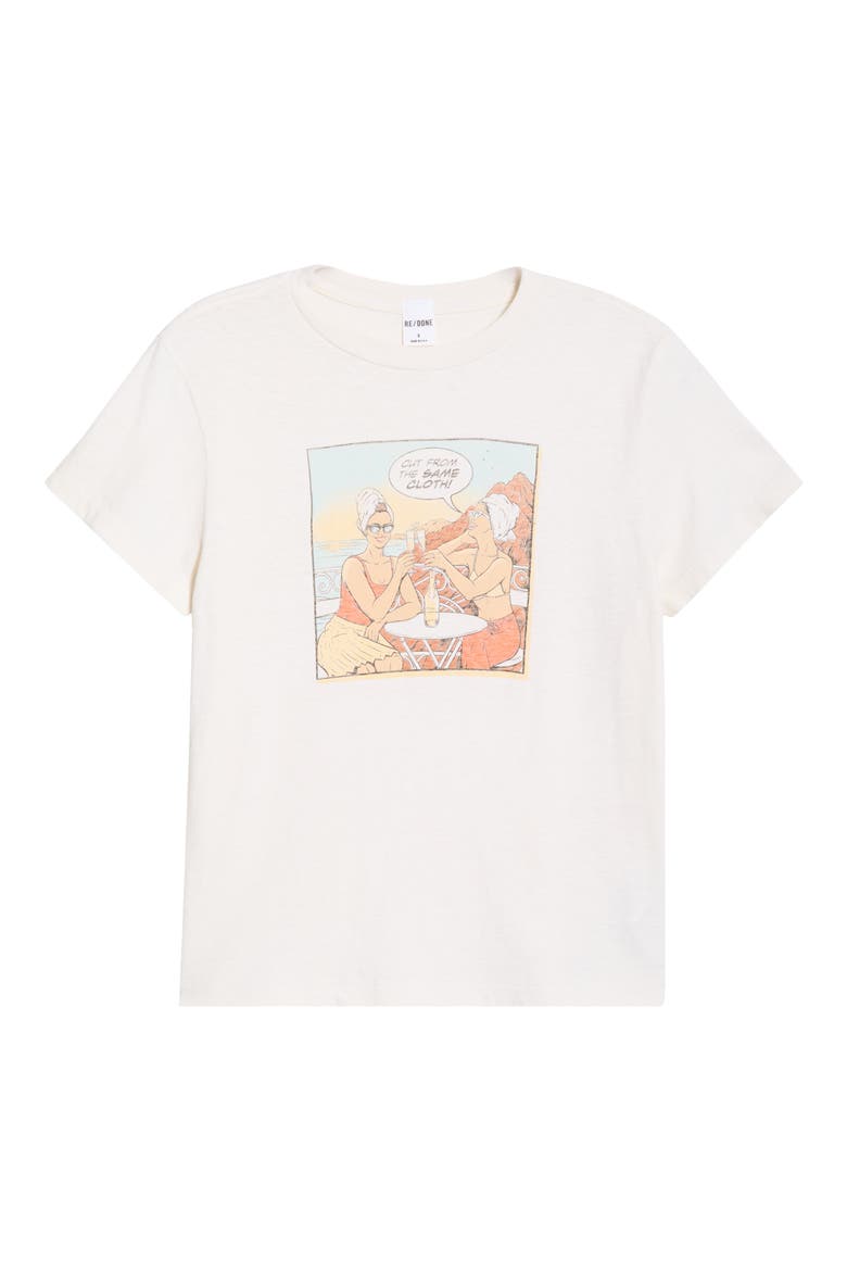 Classic Same Cloth Graphic T-Shirt, Alternate, color, VINTAGE WHITE
