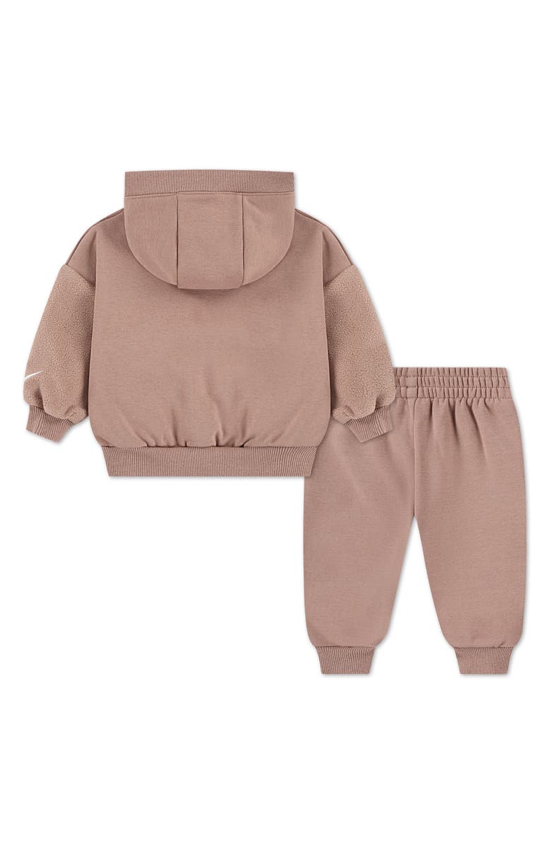 Nike Cozy Comfort Hoodie & Joggers, Alternate, color, Desert Dust