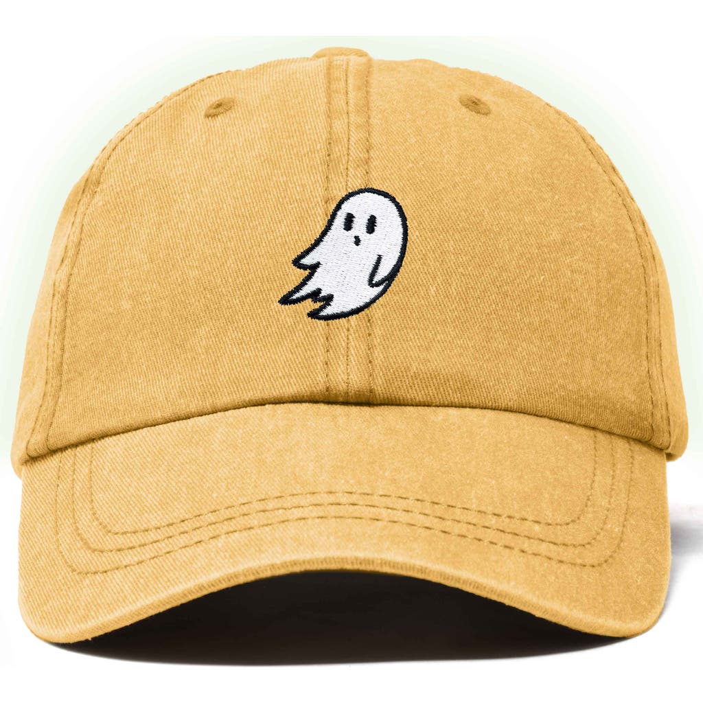 Dalix Ghost Dad Hat In Washed Gold