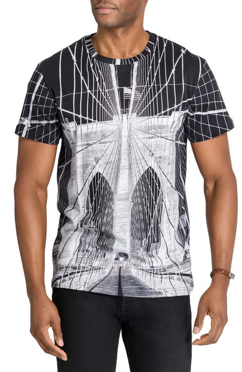 Slim Fit Brooklyn Bridge Crew T-Shirt