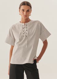 Exquise Milani Striped Blouse