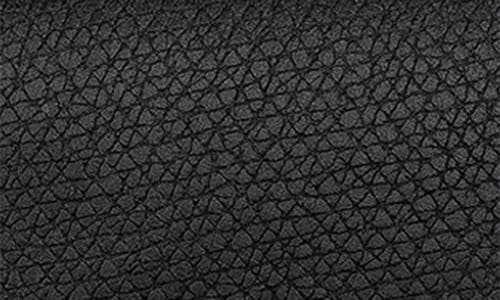 Longchamp Le Roseau Leather Continental Wallet In Black