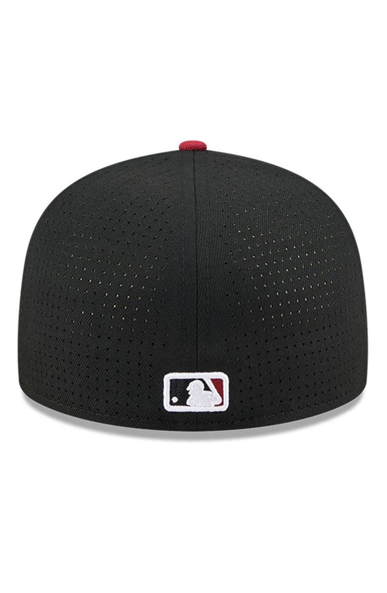 New Era Men's New Era Black/Red  Arizona Diamondbacks 2025 MLB All-Star Game Side Patch 59FIFTY Fitted Hat, Alternate, color, 