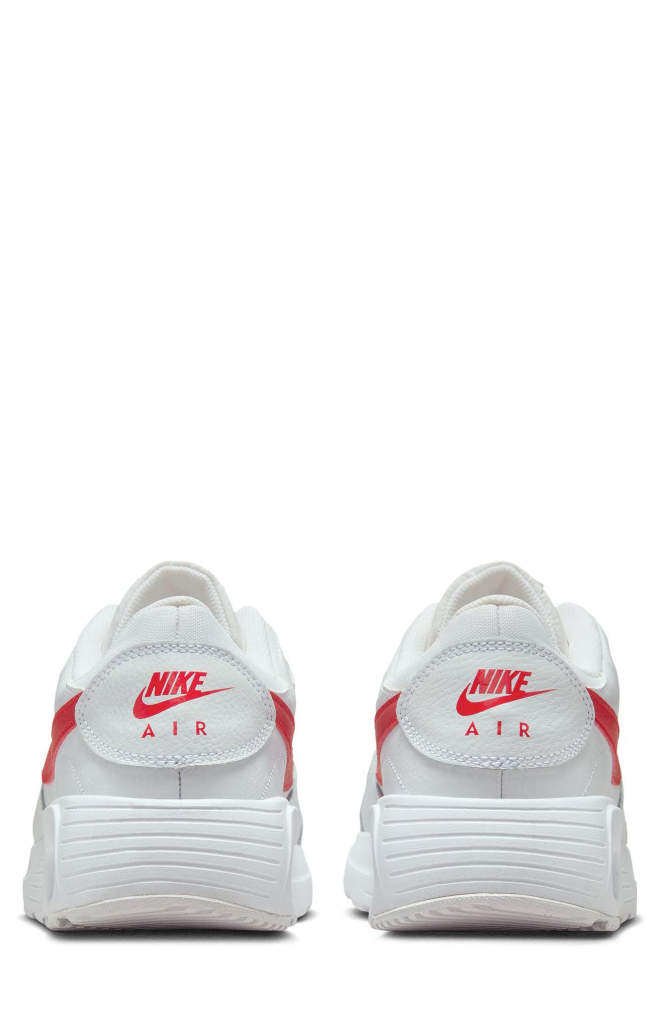 Air Max SC Sneaker, Alternate, color, WHITE/ UNIVERSITY RED/ WIHITE