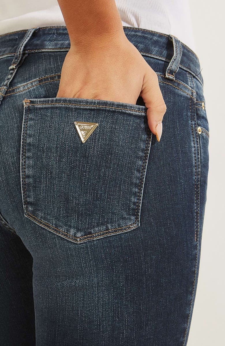 GUESS Sexy Curve Skinny Jeans, Alternate, color, Cumb-Brown