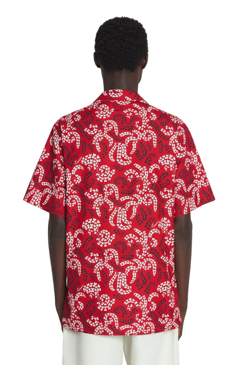 Lanvin PRINTED COTTON SHIRT, Alternate, color, 