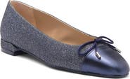 Stuart Weitzman Sleek Bow Flat