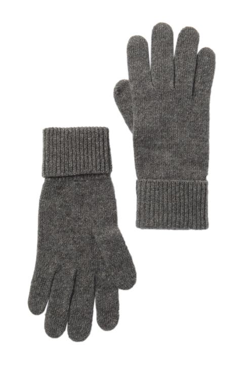 Cashmere Ribbed Gloves