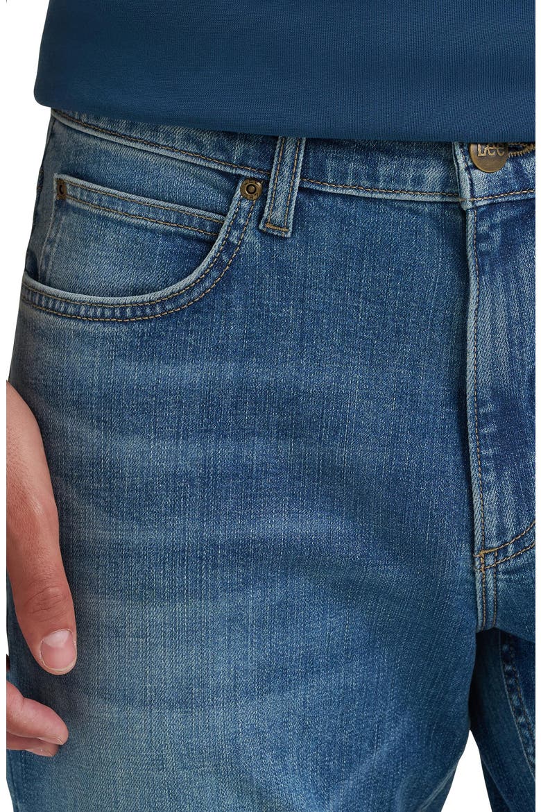 David Regular Tapered Jeans, Alternate, color, LOWLAND