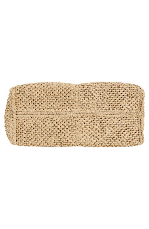 Clare V . Simple Woven Raffia Tote Bag