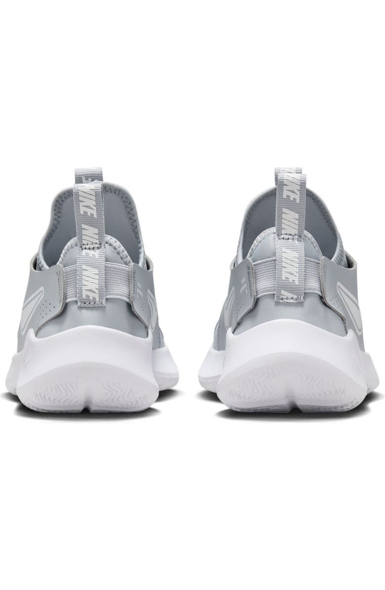 Nike Flex Runner 3 Slip-On Shoe, Alternate, color, Wolf Grey/ White