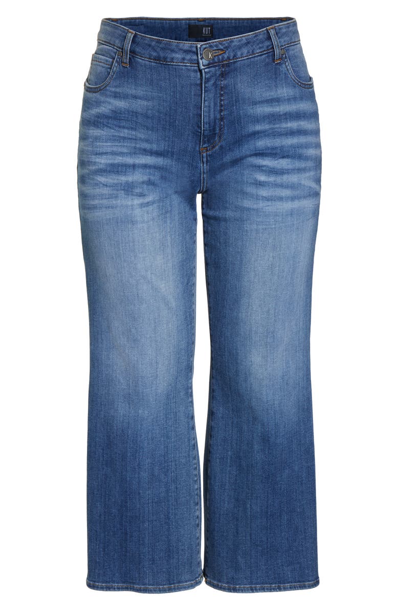 KUT from the Kloth Wide Leg Crop Jeans, Alternate, color,