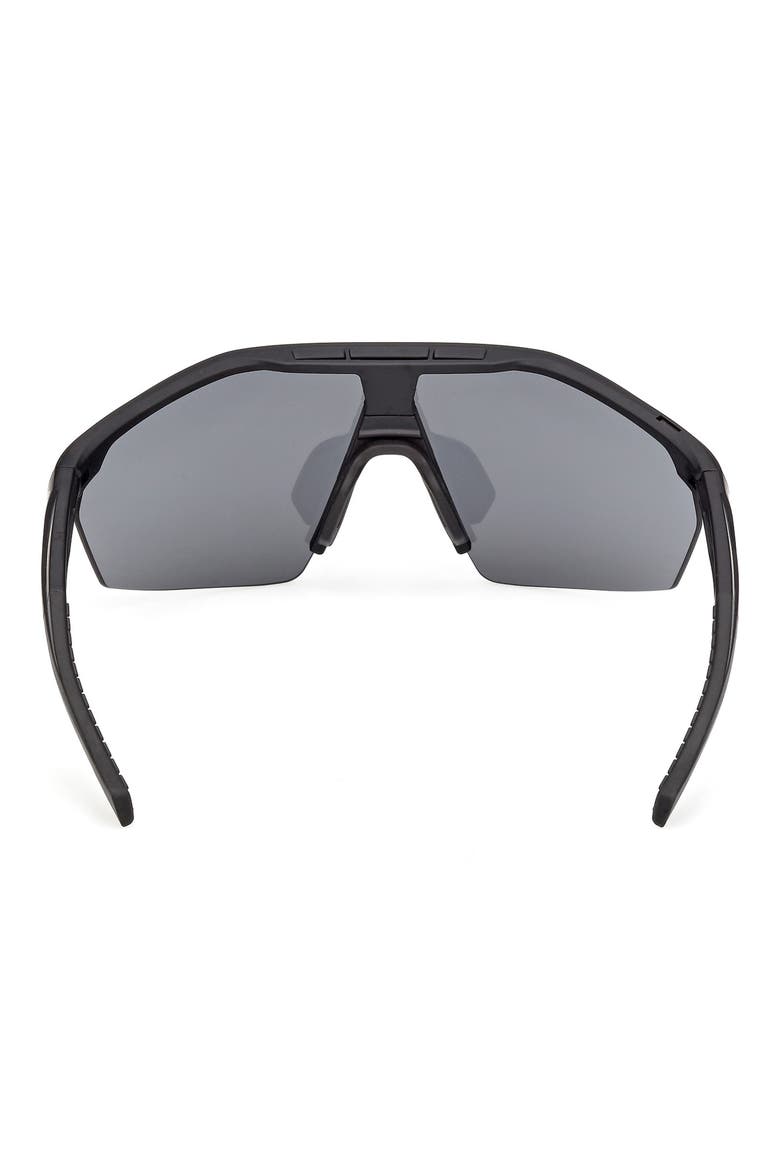 Shield Sunglasses, Alternate, color, MATTE BLACK / SMOKE