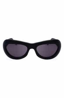 Marni 59mm Wrap Oval Sunglasses