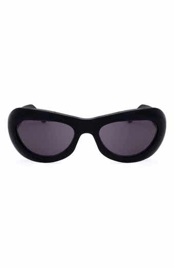 Marni 59mm Wrap Oval Sunglasses