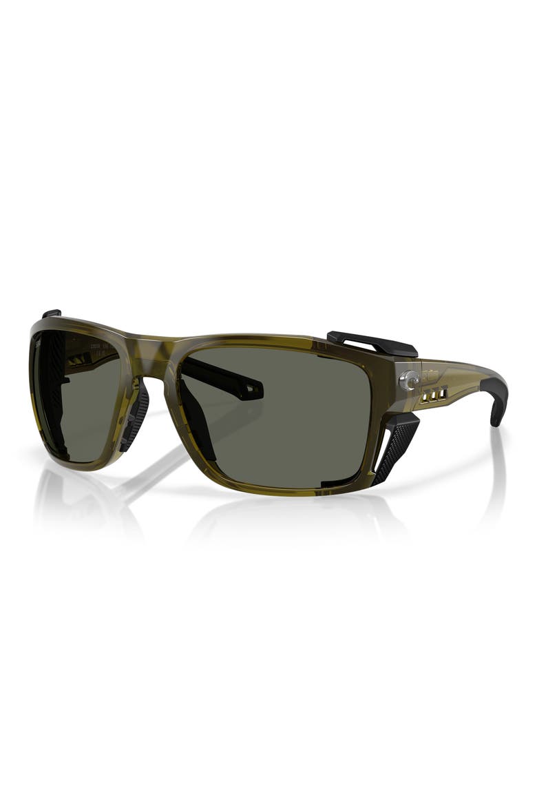 King Tide 60mm Sunglasses, Alternate, color, SEAGRASS / GRAY 580G