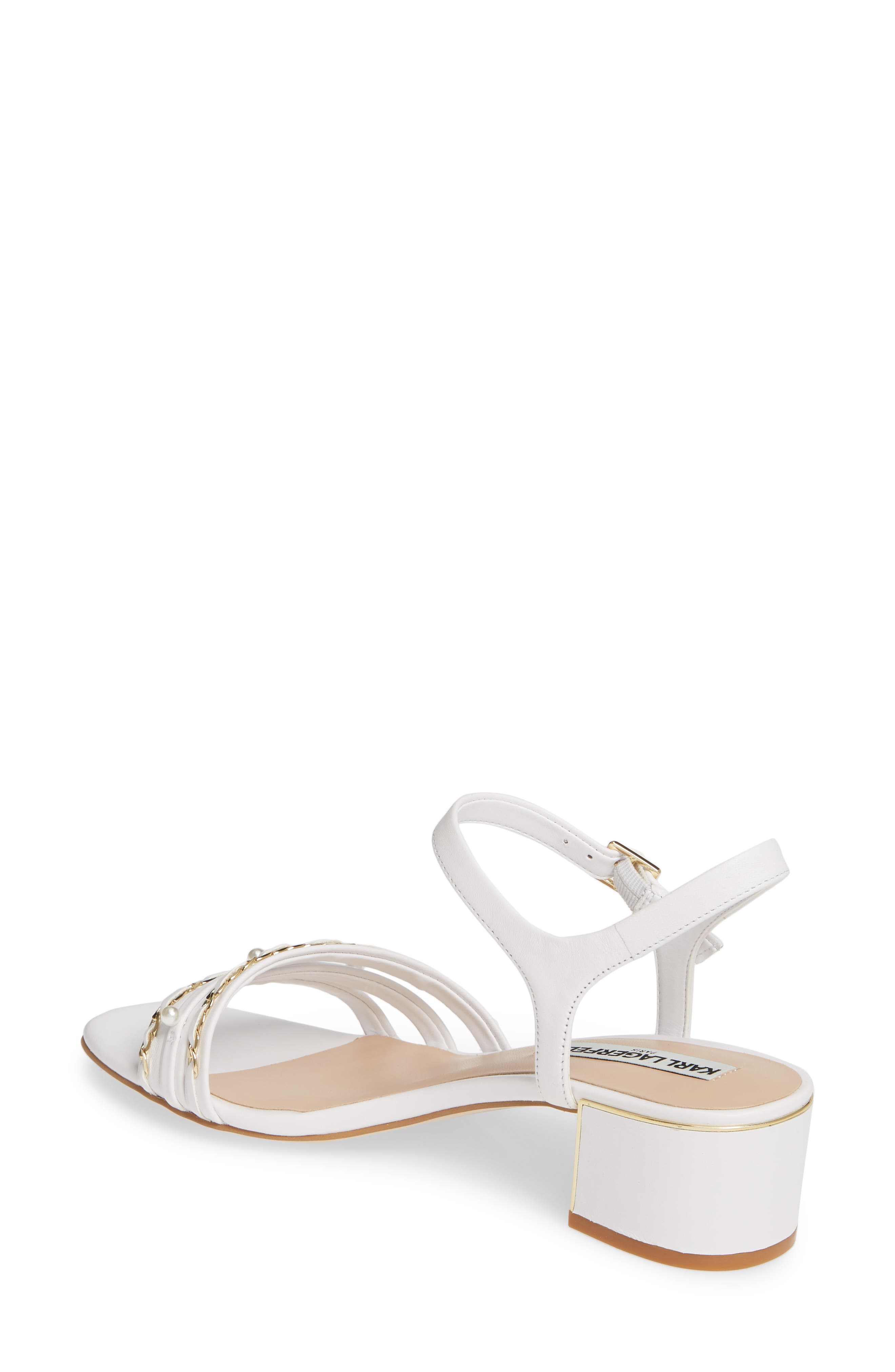 Tori Imitation Pearl Sandal, Alternate, color, BRIGHT WHITE NAPPA LEATHER