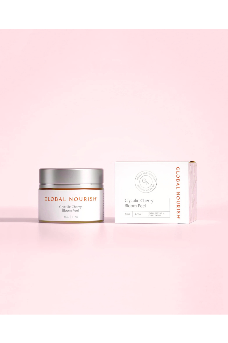 Glycolic Cherry Bloom Peel, Main, color, White