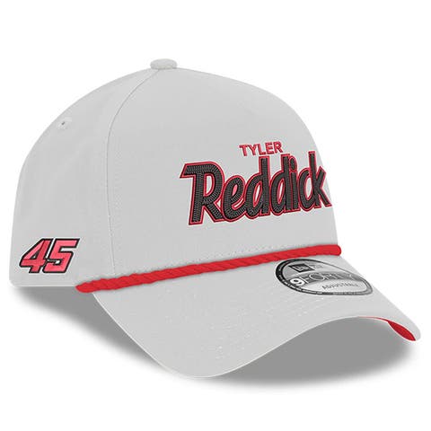 Men's New Era White Tyler Reddick  9FORTY A-Frame Chain Script Adjustable Hat