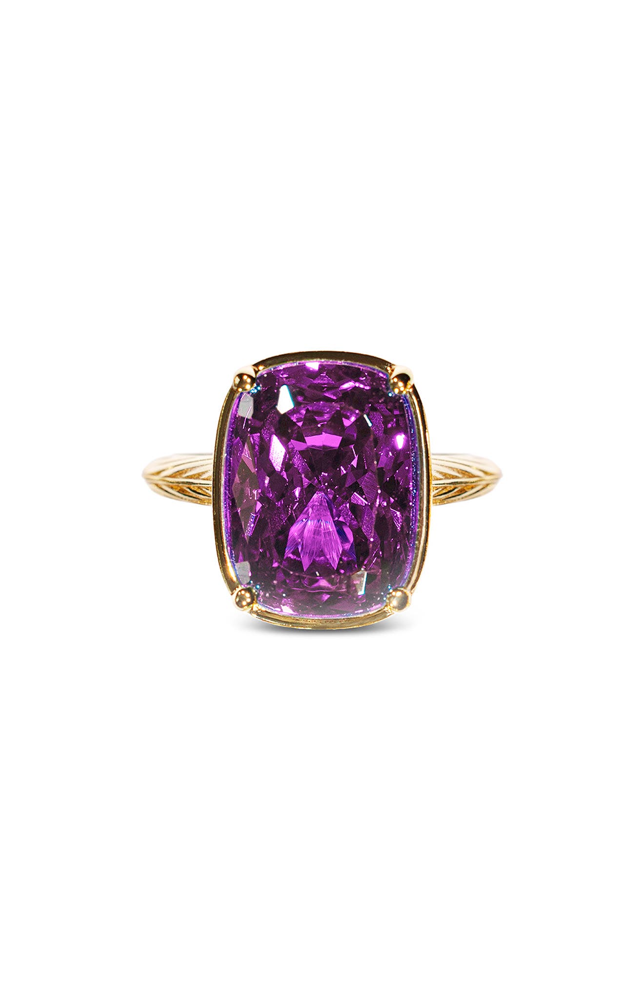 GOLD/ AMETHYST