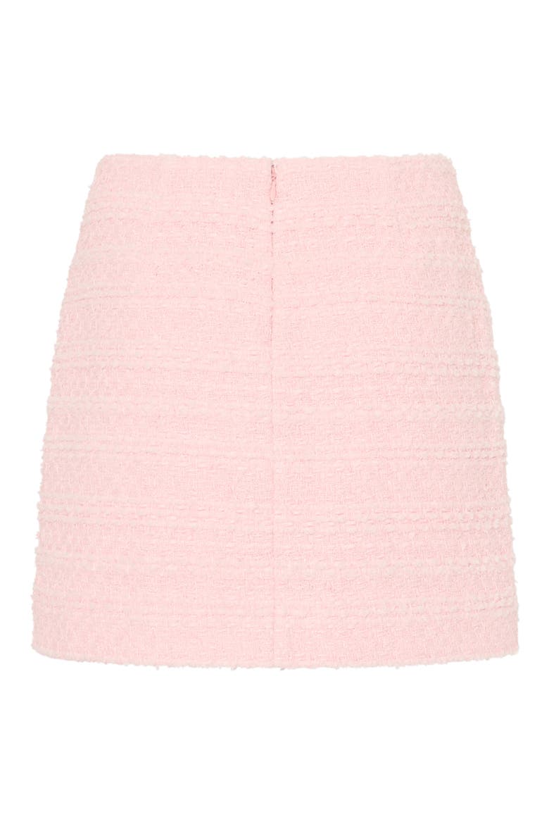 Briar Tweed Miniskirt, Alternate, color, BLUSH