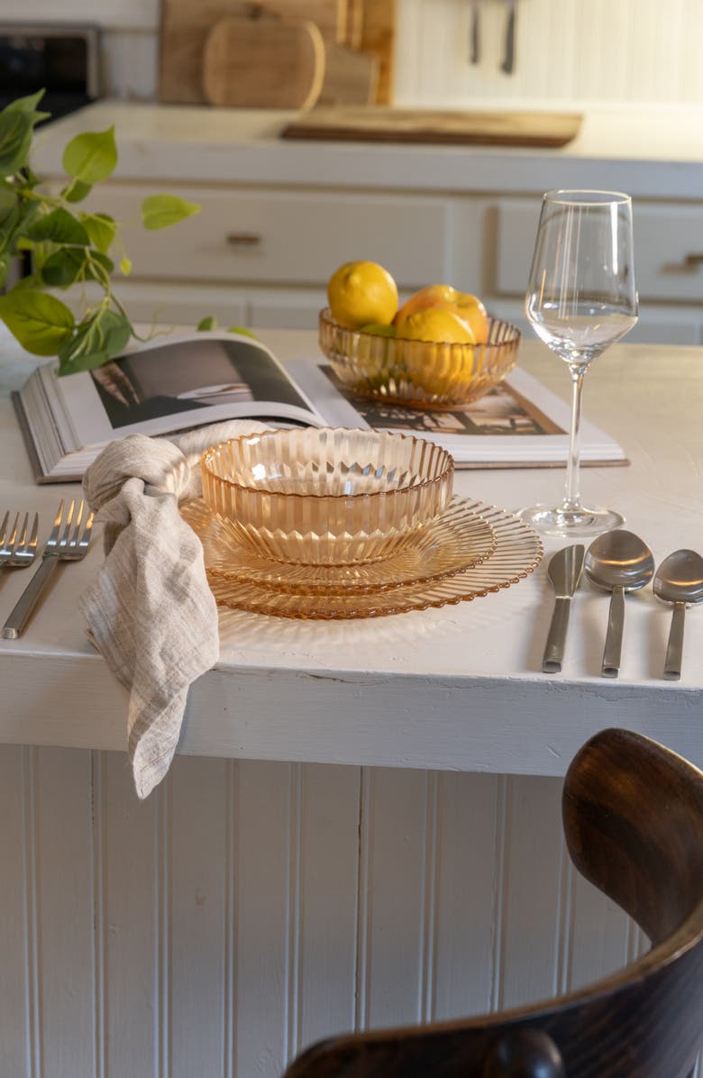 Fortessa Arezzo 5-Piece Place Setting, Alternate, color, Silver