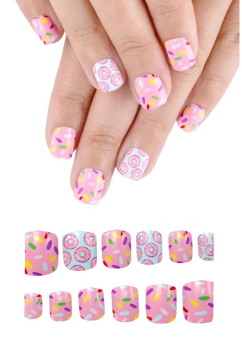 Kids' Sweet Treats Press-On Nails, Alternate, color, SWEET TREATS