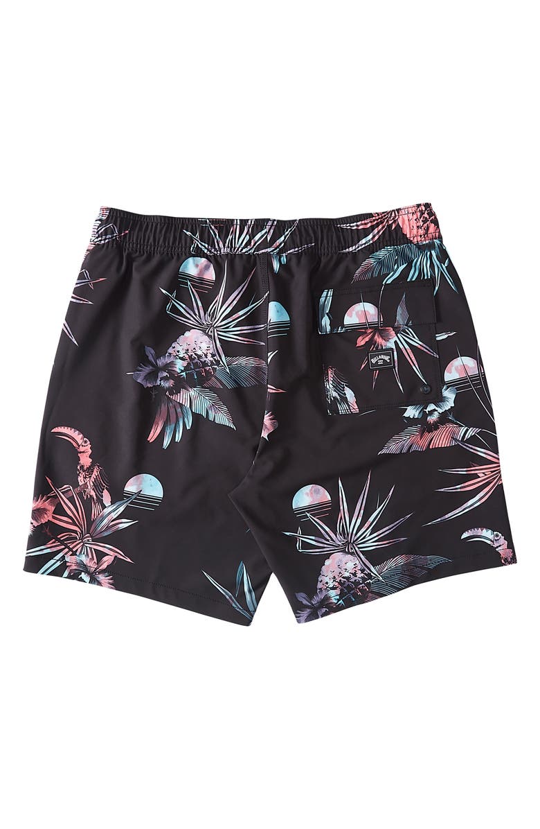 Billabong Kids' Sundays Layback Swim Trunks, Alternate, color, 