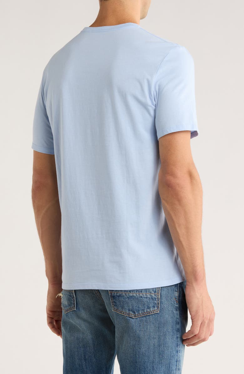 Calvin Klein Traveling Logo Graphic T-Shirt, Alternate, color, Kentucky Blue