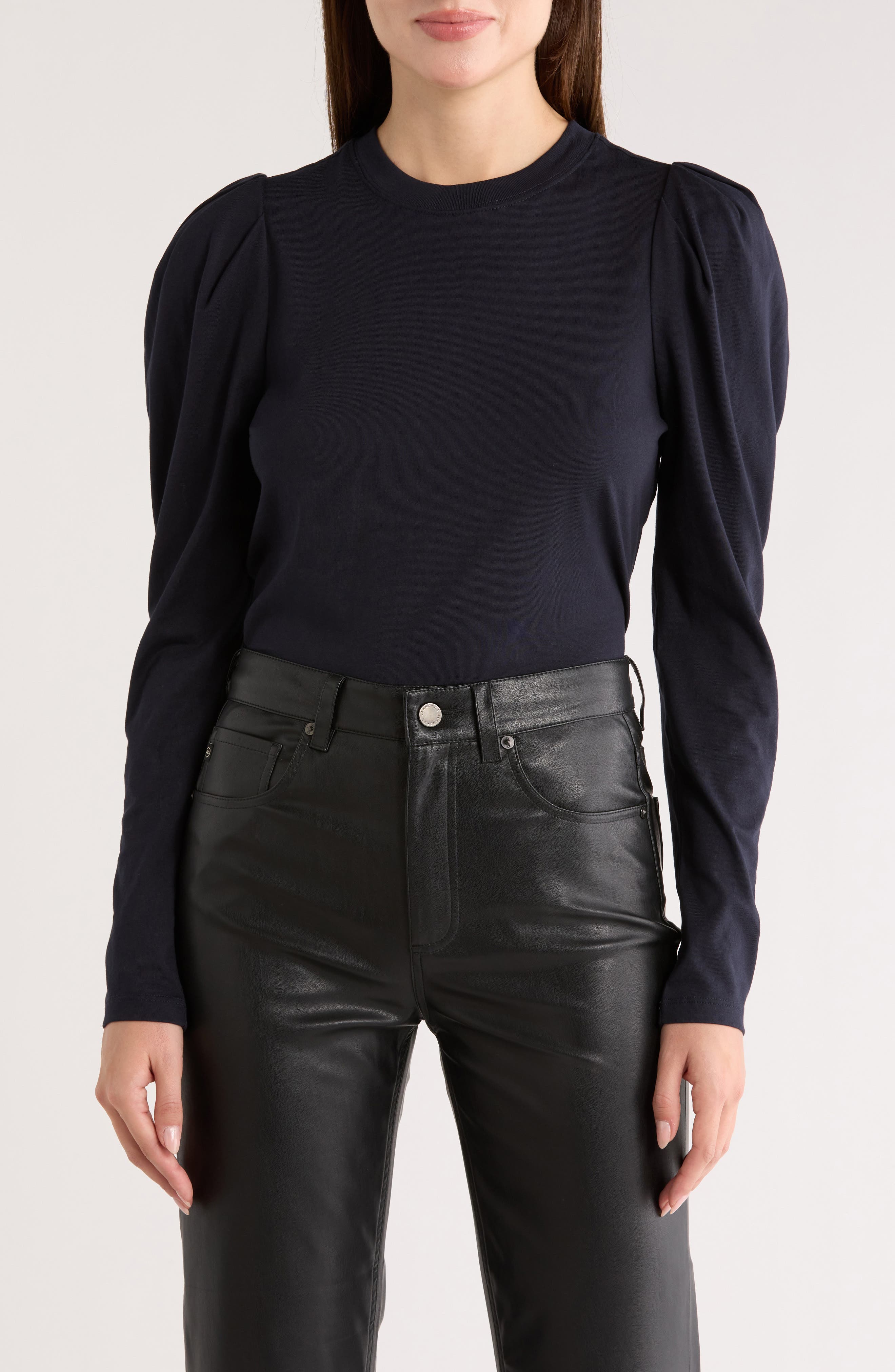 FRAME The Femme Puff Sleeve Top