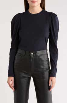 FRAME The Femme Puff Sleeve Top