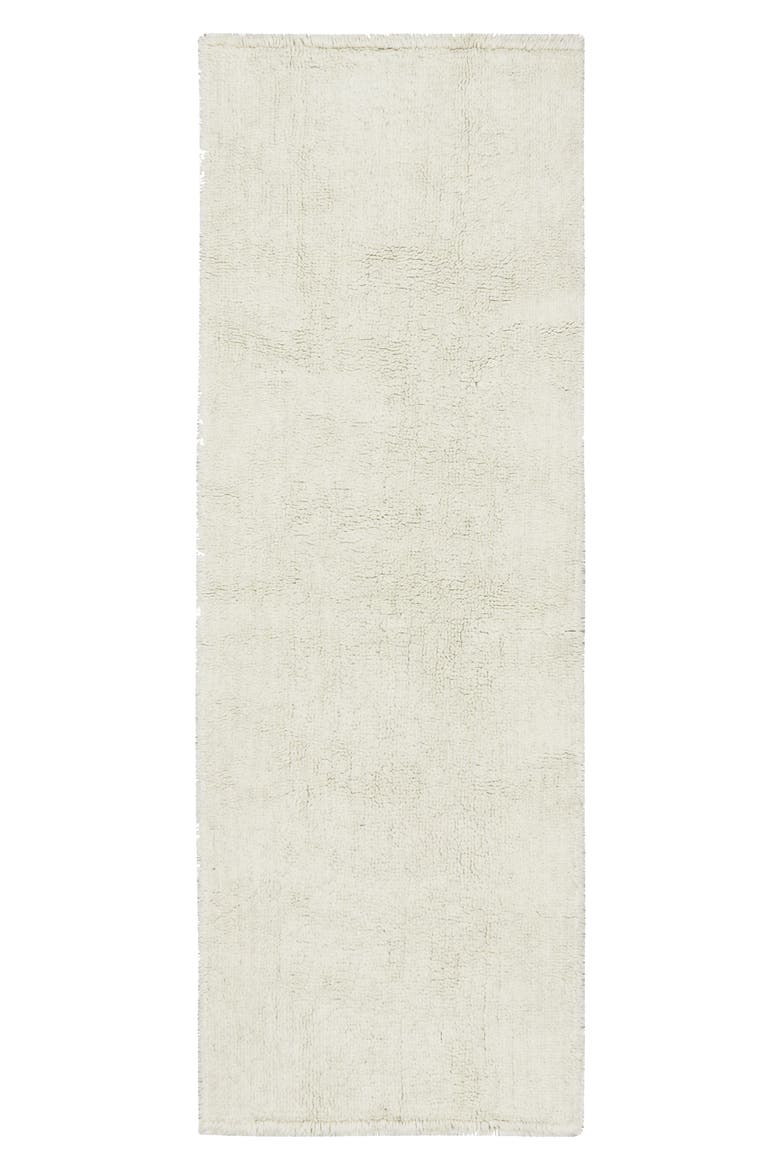 Woolable Washable Wool Runner, Main, color, NATURAL